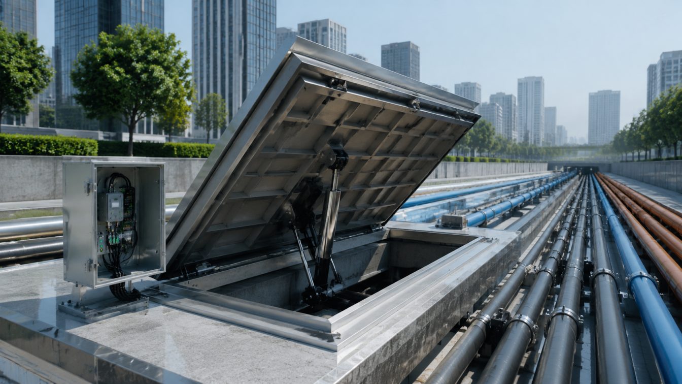 大英县为城市管廊提供智能配套方案